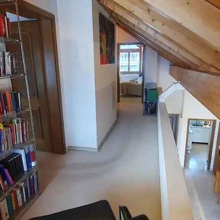 Heidiholiday-jenins Grand Maisonette-attika Mit Office & Relax-bereich, Aussenparkplatz & Garage, Geschuetzte Sonnen-panoramaterrasse, Aufgewertet 2024 Apartment *