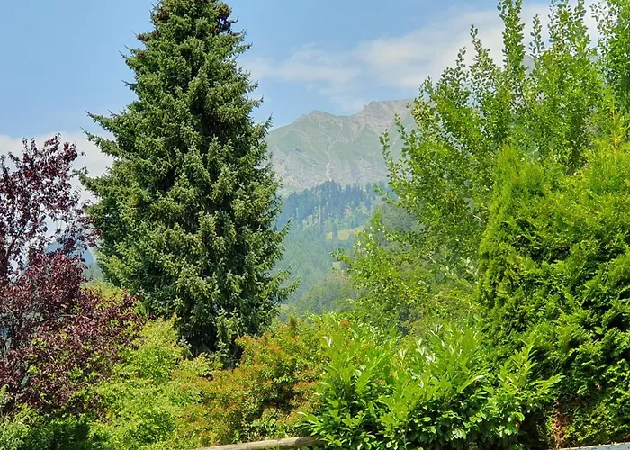 Heidiholiday-jenins Grand Maisonette-attika Mit Office & Relax-bereich, Aussenparkplatz & Garage, Geschuetzte Sonnen-panoramaterrasse, Aufgewertet 2024 Jenins